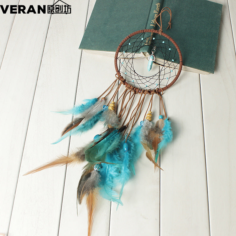 New DIY Dream Catcher Material Bag Car Dreamcatcher Crafts Ornaments Valentine's Day Gift Pendant XR072