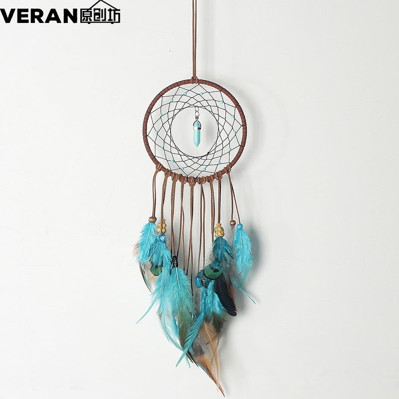 New DIY Dream Catcher Material Bag Car Dreamcatcher Crafts Ornaments Valentine's Day Gift Pendant XR072