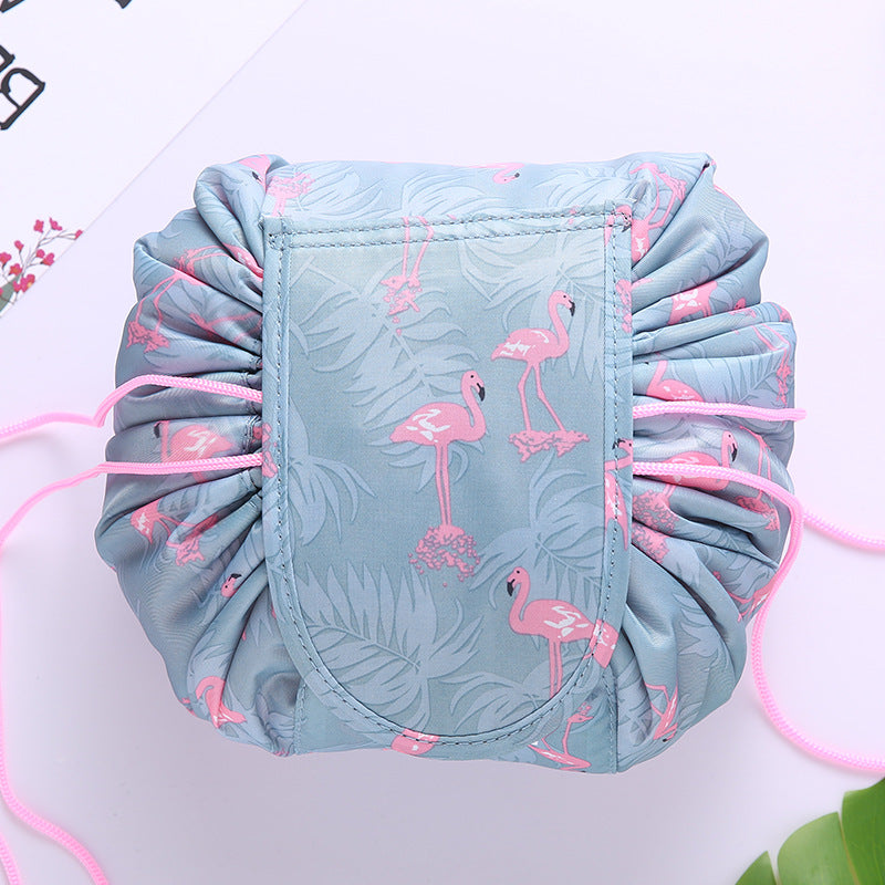 The third generation of Korean lazy cosmetic bag 16 color flower type Korea VELY lazy toiletries storage bag