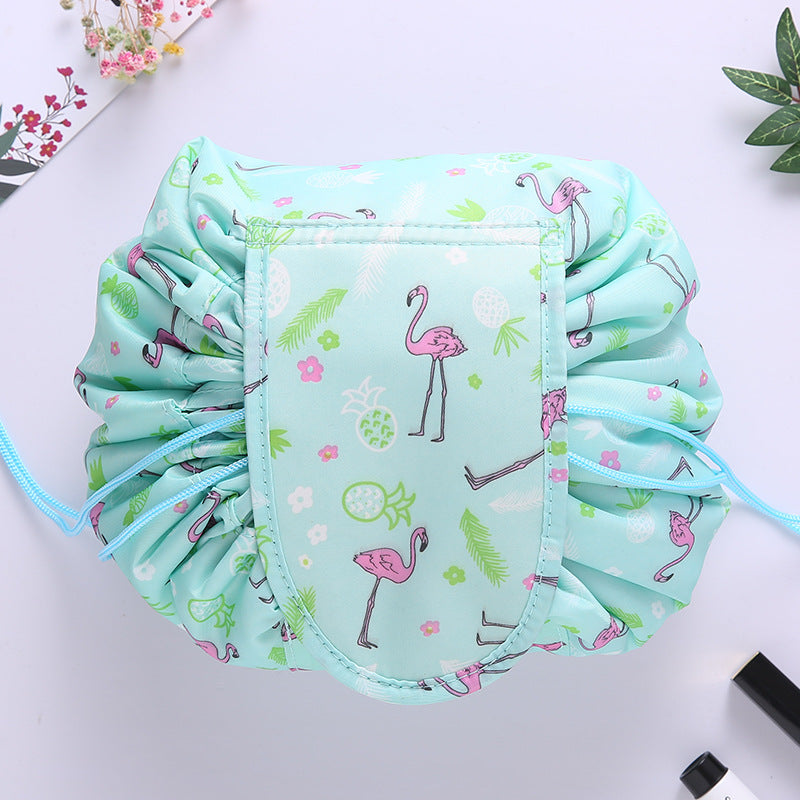 The third generation of Korean lazy cosmetic bag 16 color flower type Korea VELY lazy toiletries storage bag